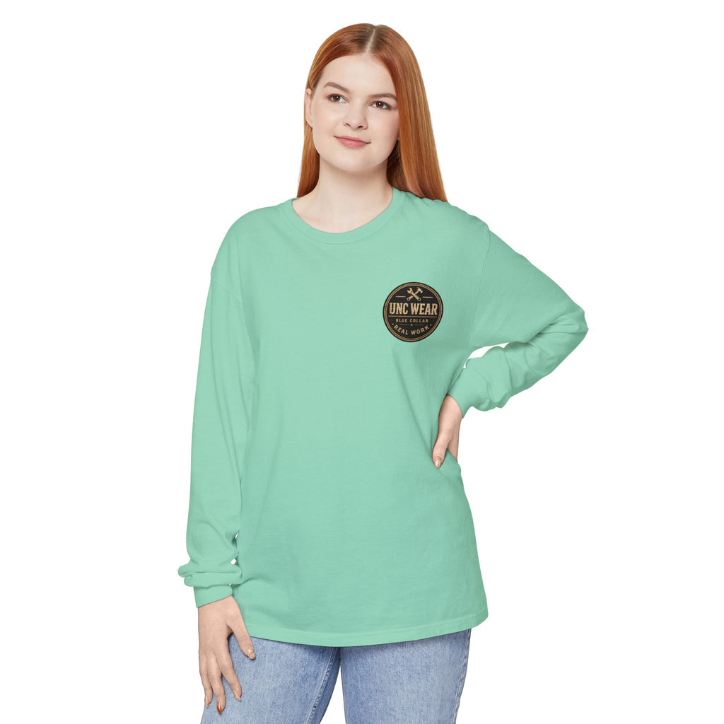 "We Don't Just Weather the Storm, We Work Through It" Long Sleeve