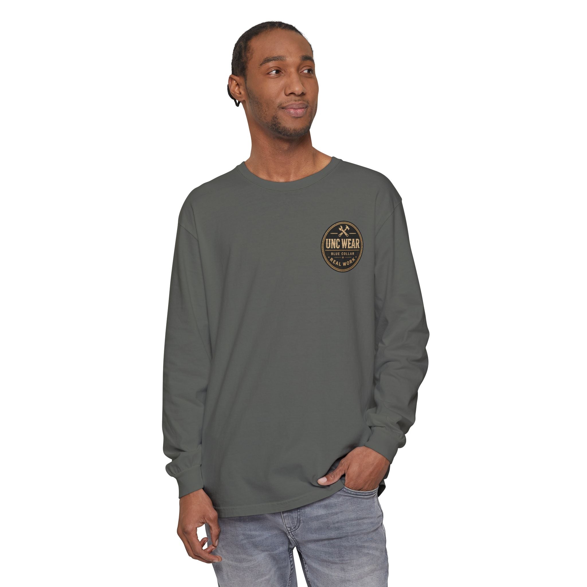 "We Don't Just Weather the Storm, We Work Through It" Long Sleeve