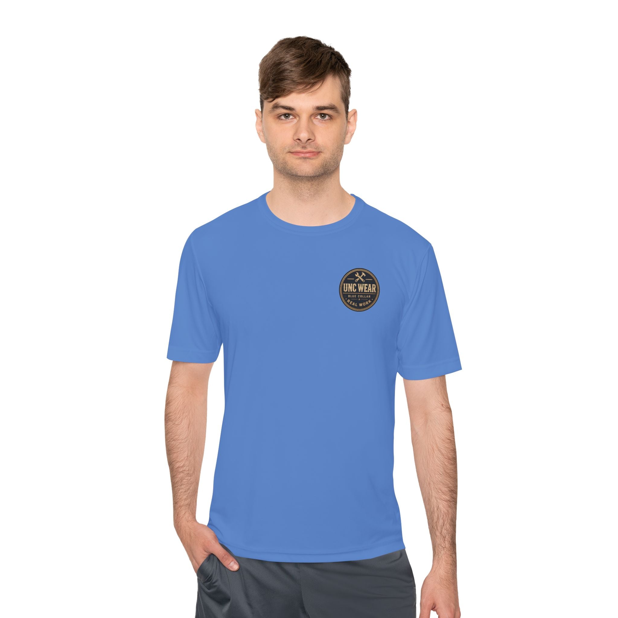 Nail Guns Graphic Tee — "Can't Hear You Over the Sound of Nail Guns" Workwear T-Shirt