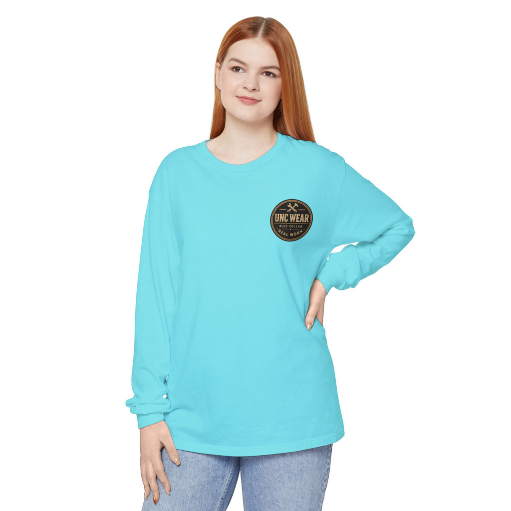 "We Don't Just Weather the Storm, We Work Through It" Long Sleeve