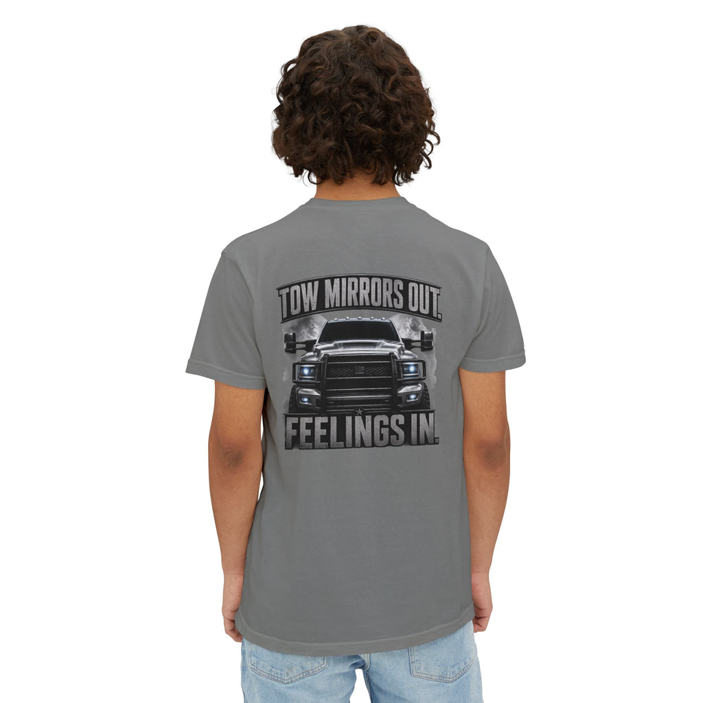 Tow Mirrors Out Feelings PREMIUM Pocket Tee
