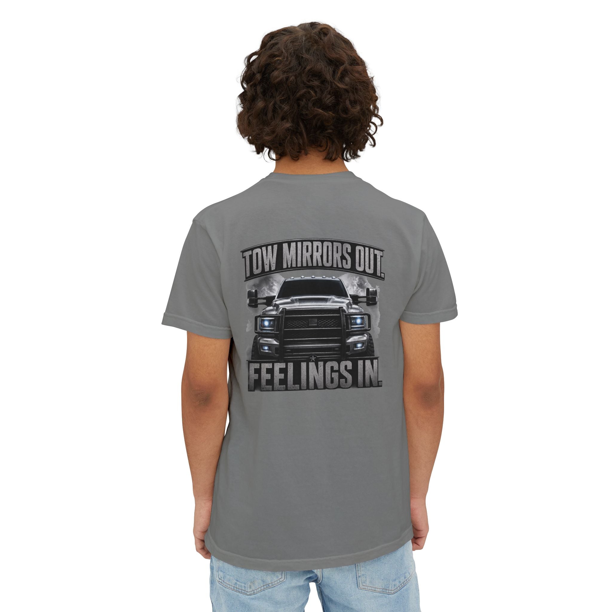 Tow Mirrors Out Feelings PREMIUM Pocket Tee