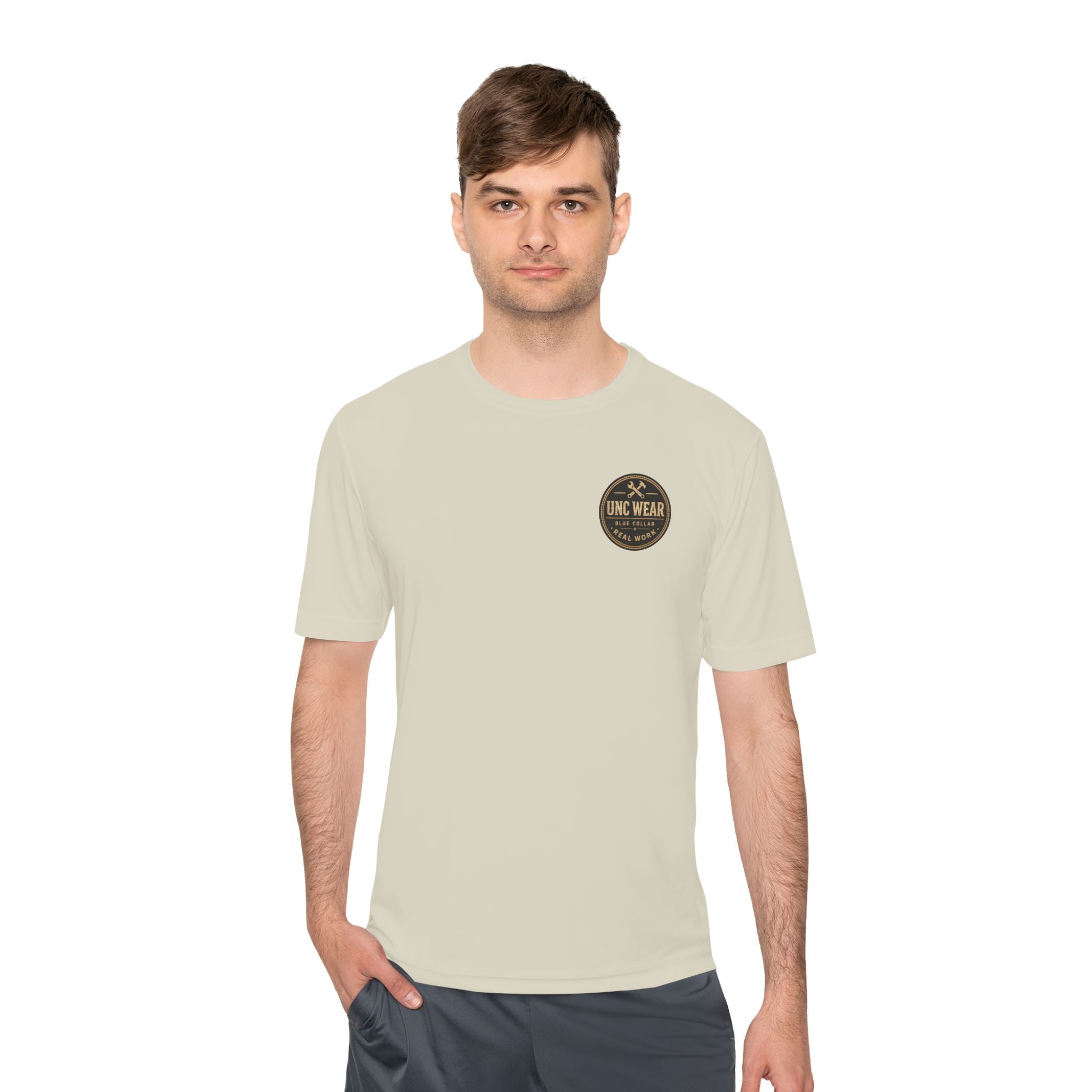 Nail Guns Graphic Tee — "Can't Hear You Over the Sound of Nail Guns" Workwear T-Shirt