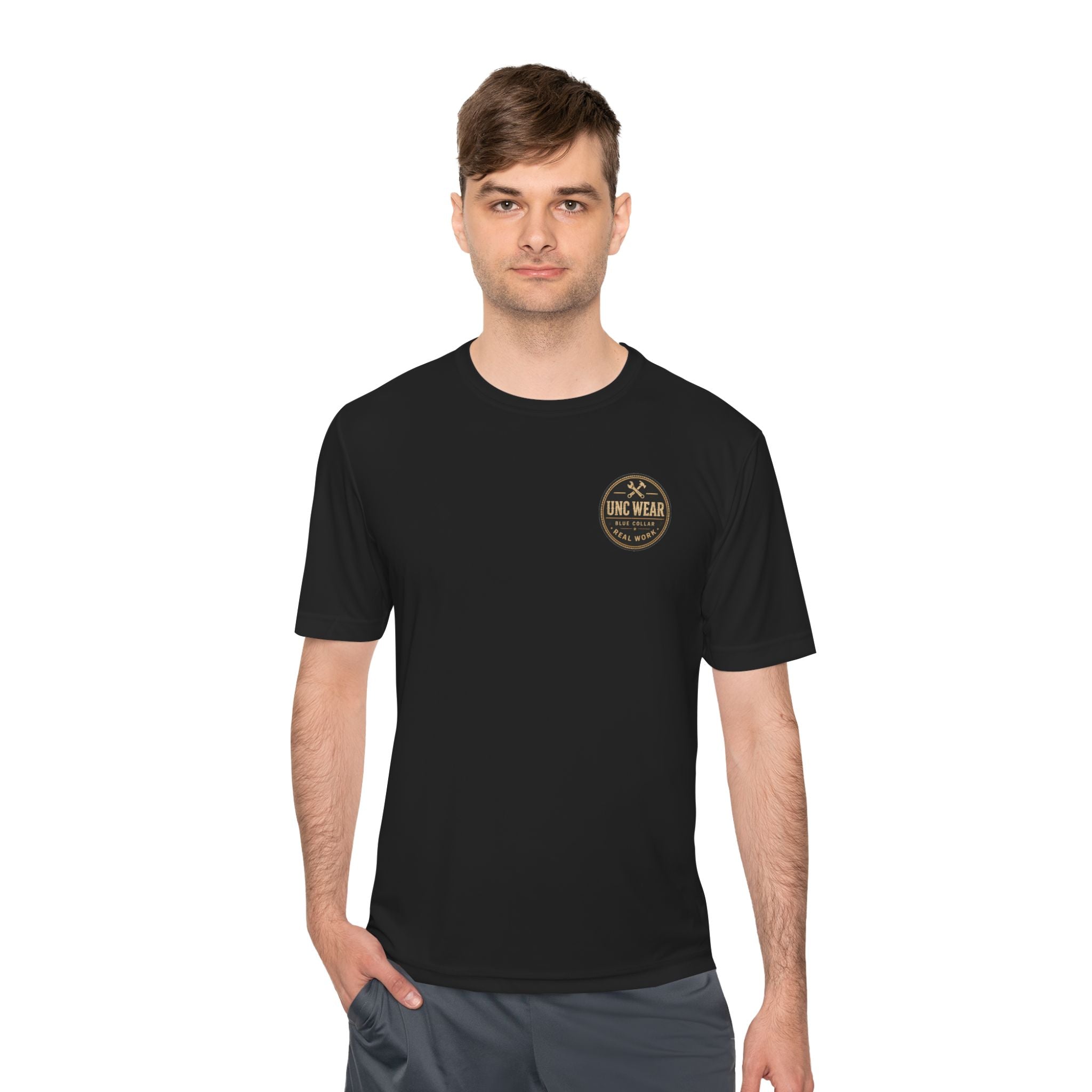 Nail Guns Graphic Tee — "Can't Hear You Over the Sound of Nail Guns" Workwear T-Shirt