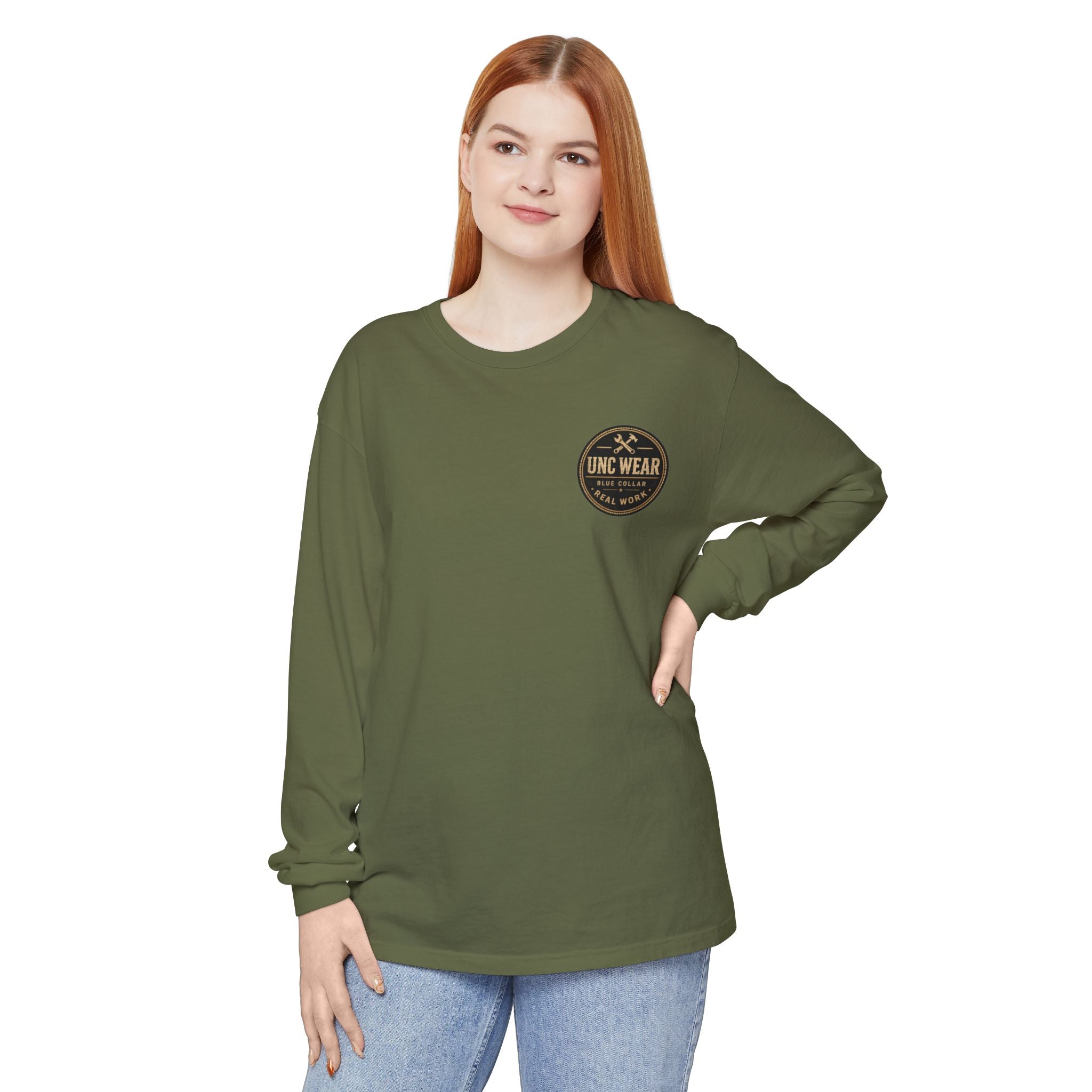 "We Don't Just Weather the Storm, We Work Through It" Long Sleeve
