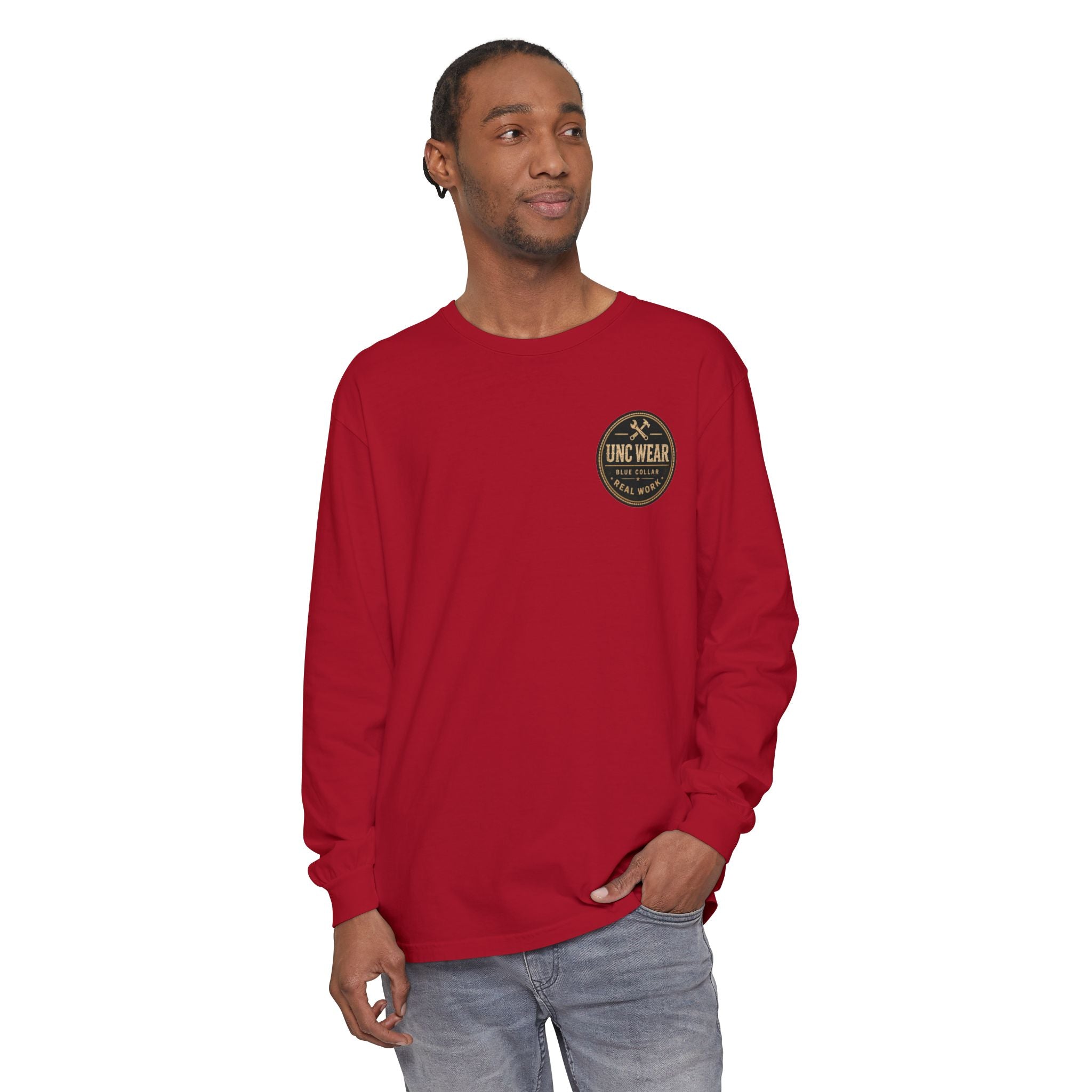 "We Don't Just Weather the Storm, We Work Through It" Long Sleeve